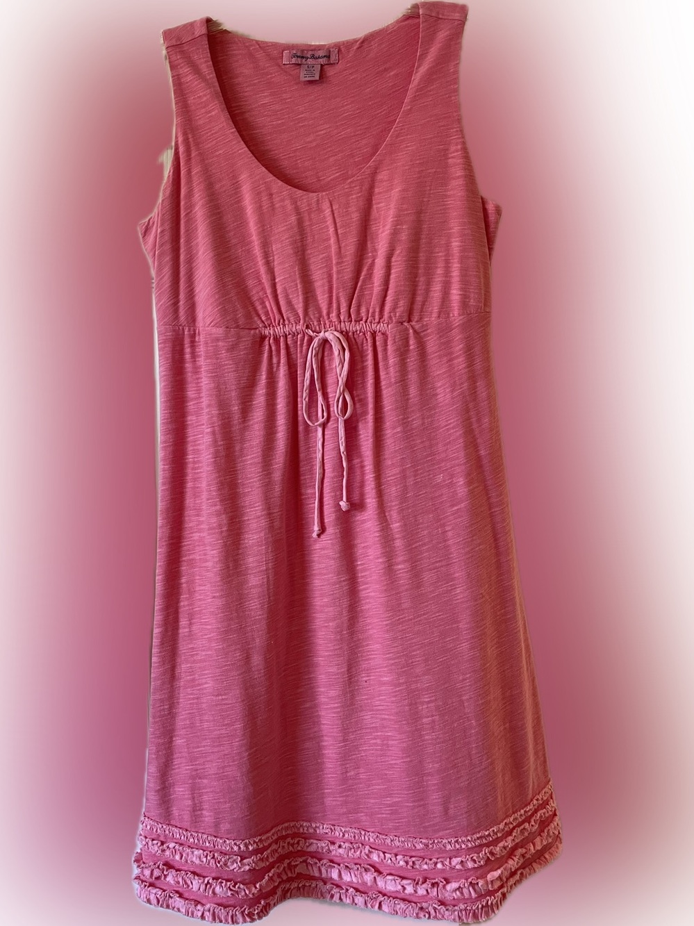 Tommy Bahama Hot Pink Sleeveless Knit Dress or Coverup Size S/P